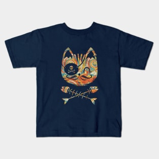 The Pirate Cat Kids T-Shirt